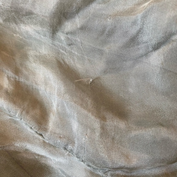 Silk and viscose blend green lagenlook bohemian cottagecore fairycore blouse - Picture 7 of 8